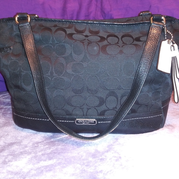 Coach Bags Coach Black Jacquard Shoulder Bag Poshmark